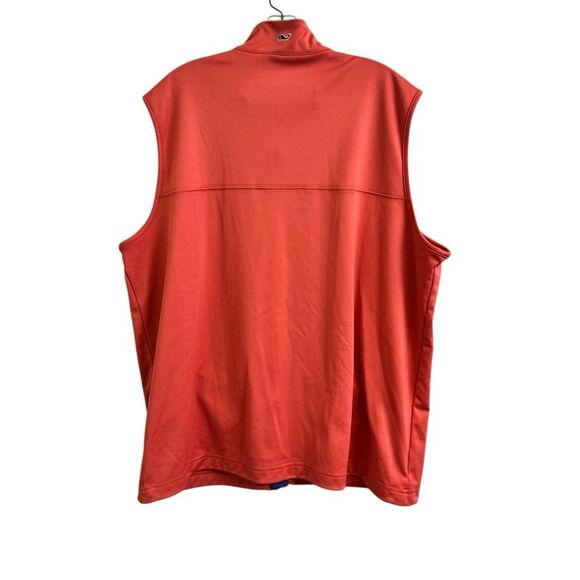 Vineyard Vines Performance Vest Coral Salmon Men’s Size XL - Picture 2 of 6